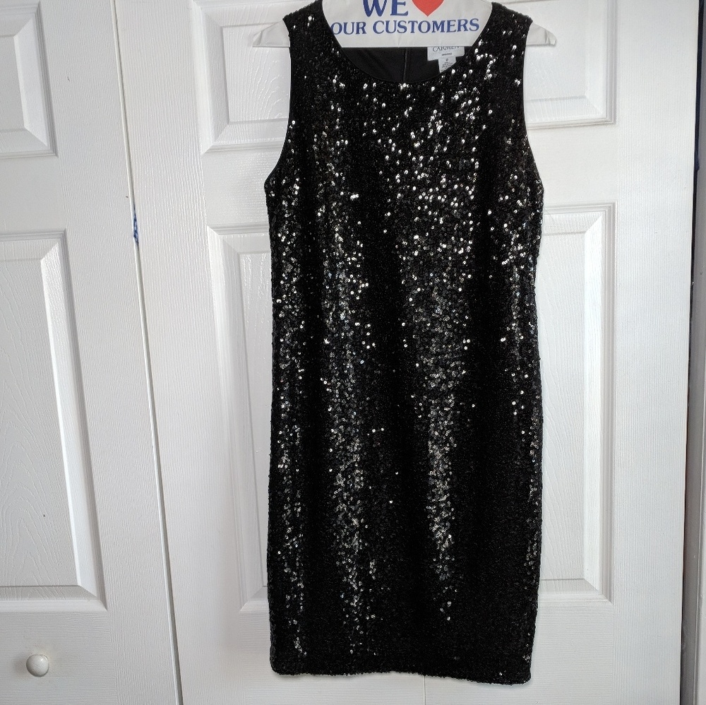 Black Sequin dress